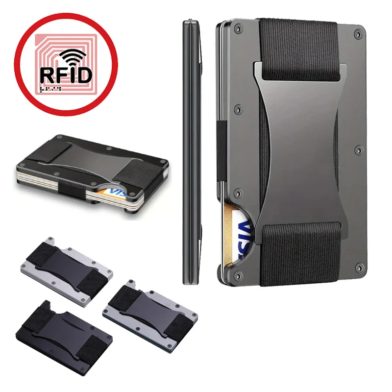 Aluminum Case 65 - Nouveau Porte-cartes RFID Mince 2026 pour