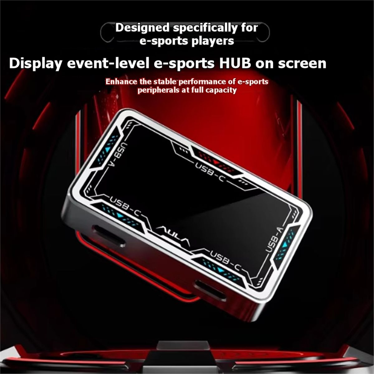 Gaming Keyboard Splitter - Hub USB de jeu A85P, concentrateur