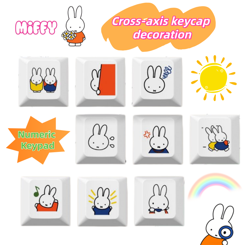 Nouveau keycap Miffy le lapin, - Gaming Keyboard Mechanical avis et prix