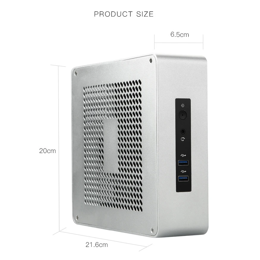 Petit boîtier d'ordinateur de  - Aluminum Case 65 avis et prix