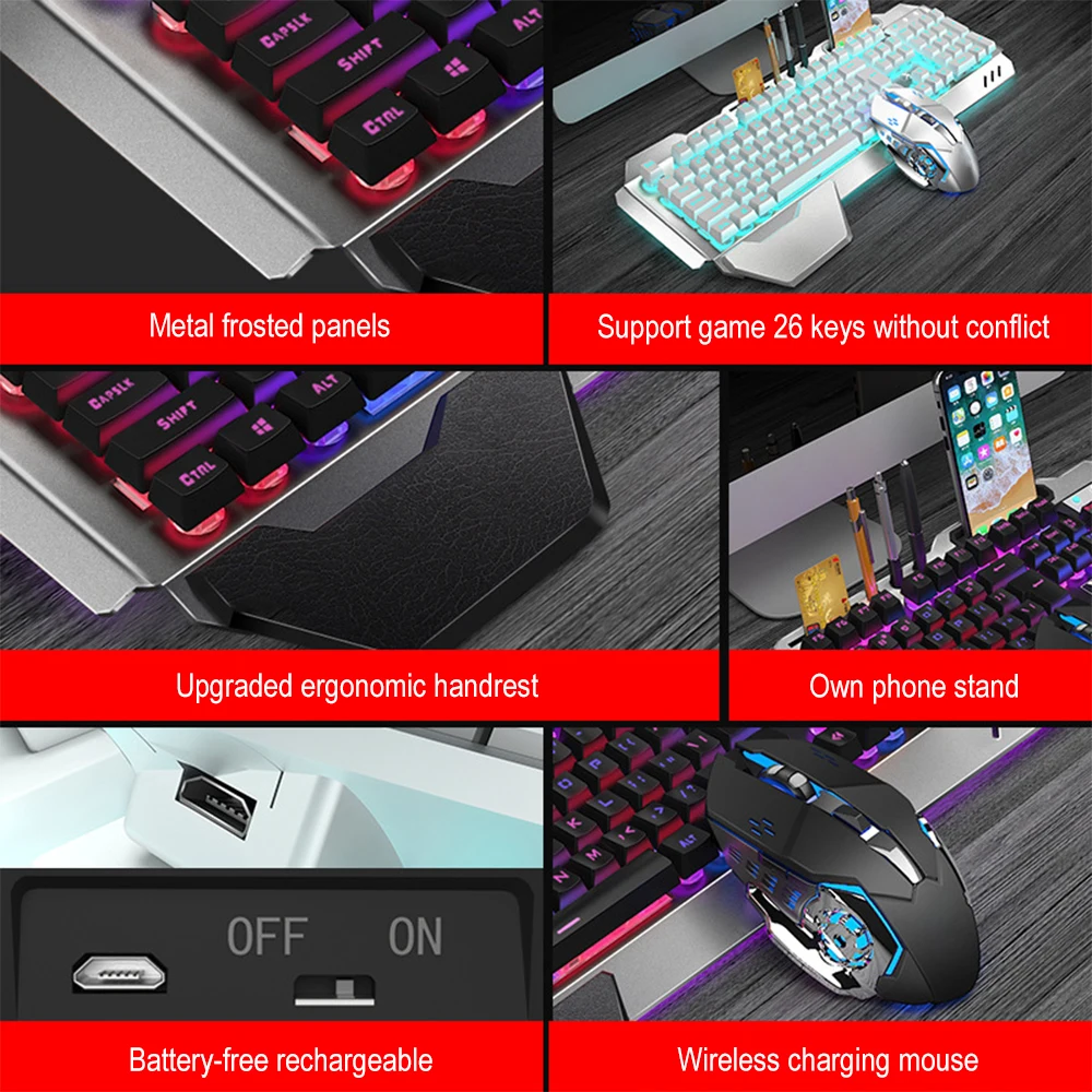 Ensemble clavier et souris san - Gaming Keyboard Mini avis et prix