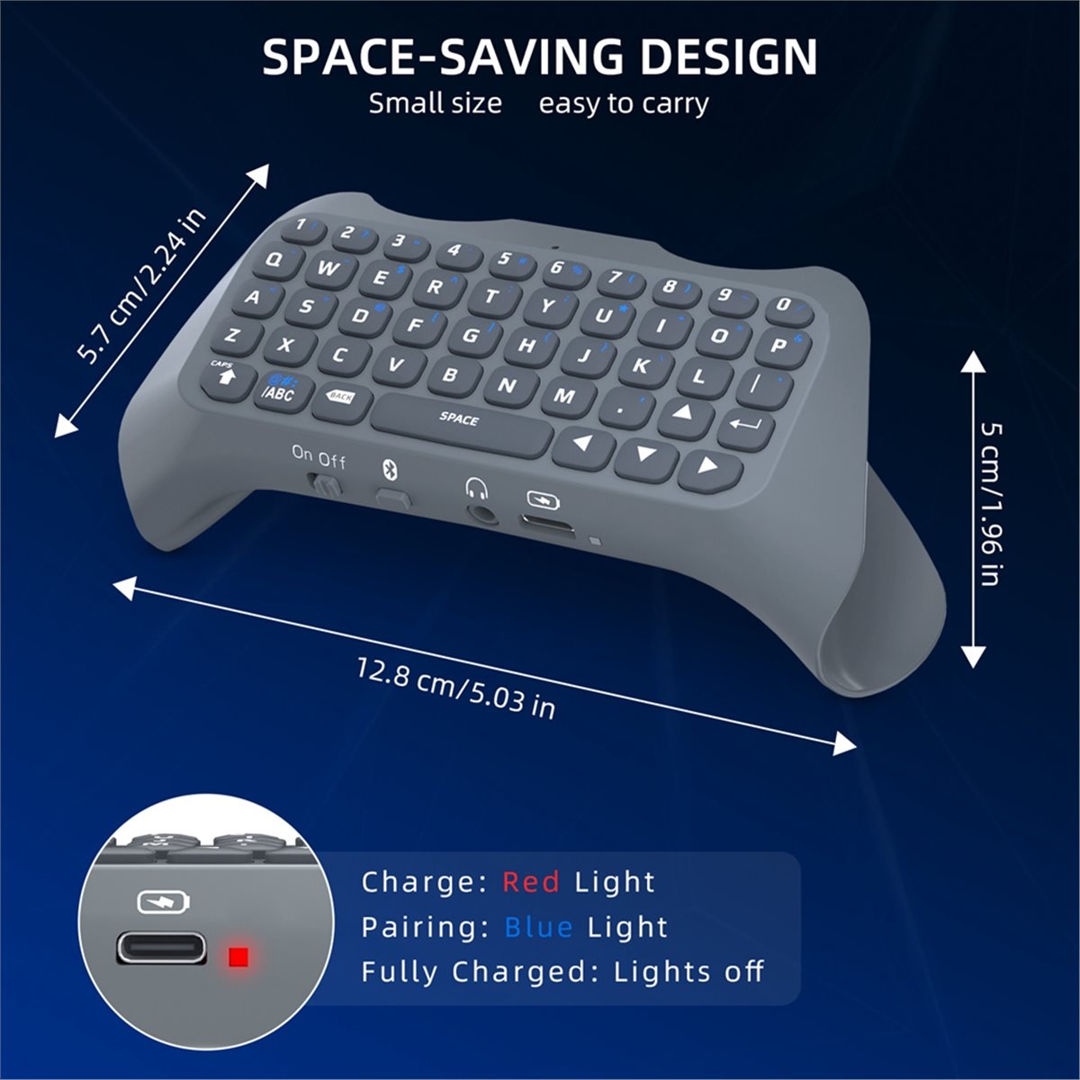 Clavier sans fil de jeu goodid - Gaming Keyboard Mini avis et prix