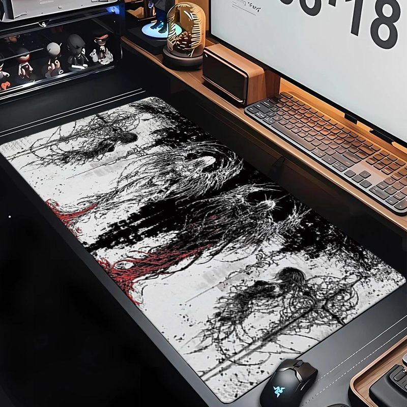Tapis de souris en caoutchouc  - Keyboard Gaming Black avis et prix