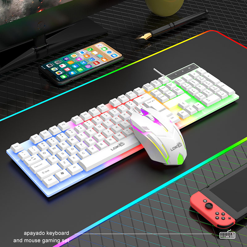 Ensemble clavier et souris fil - Gaming Keyboard Extension avis et prix