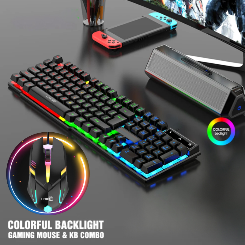 Ensemble clavier et souris fil - Gaming Keyboard Extension avis et prix