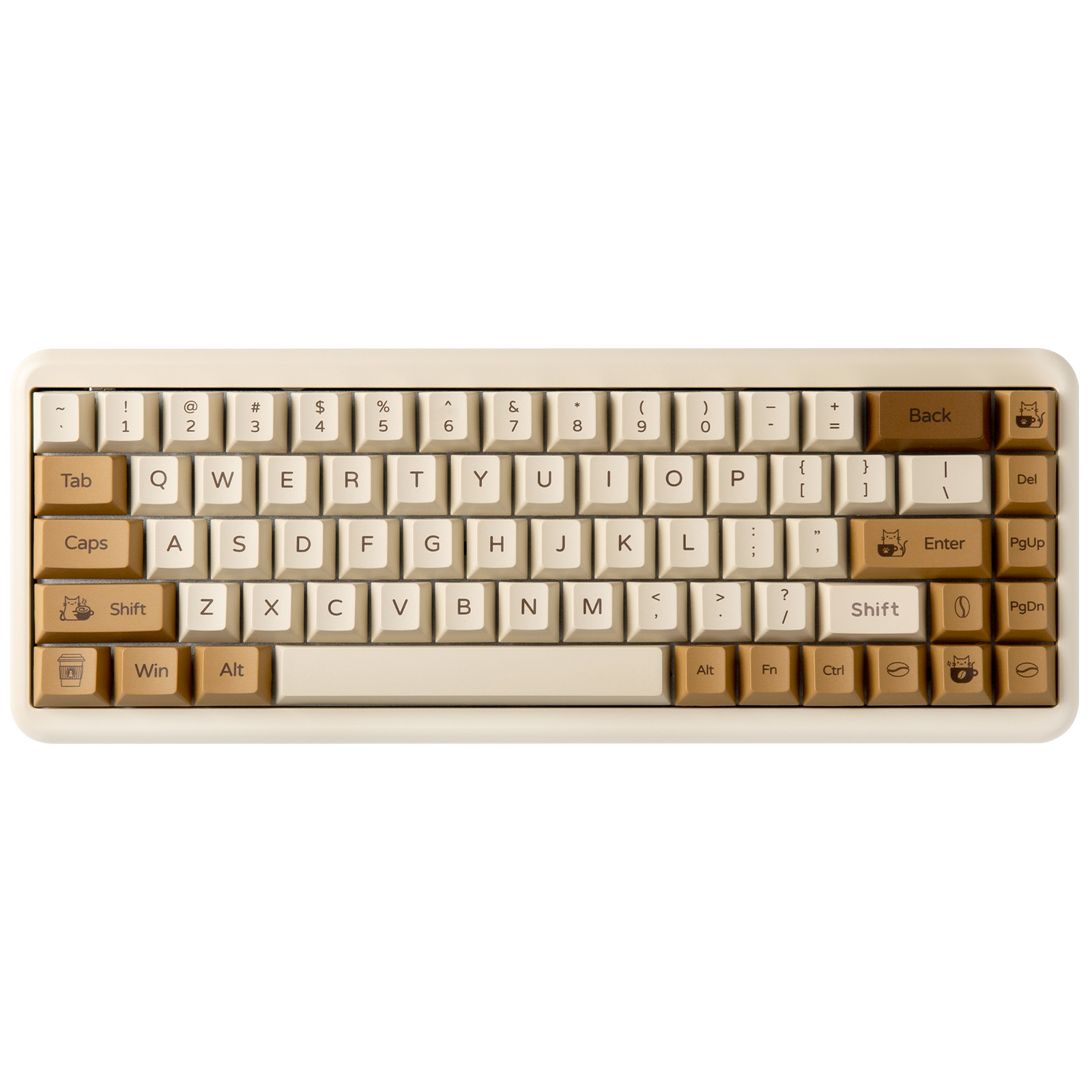 YUNZII Coffee Cat PBT Keycaps, - Gaming Keyboard Extension avis et prix