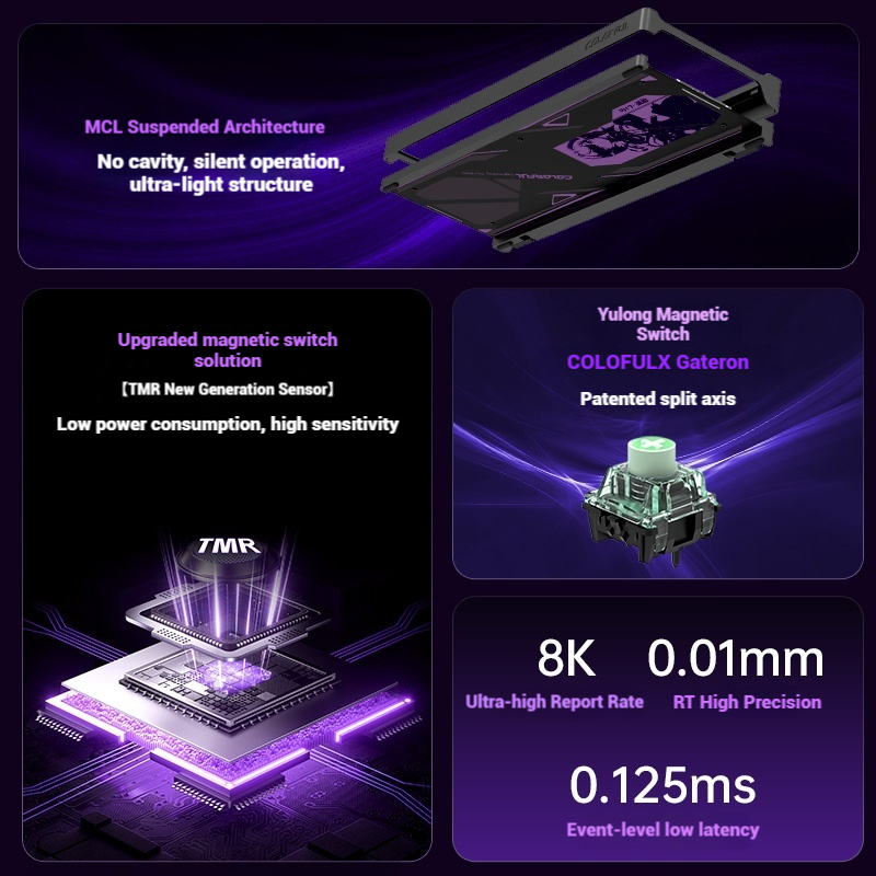 Coloré StarChase 87 clavier à  - Gaming Keyboard Mechanical avis et prix