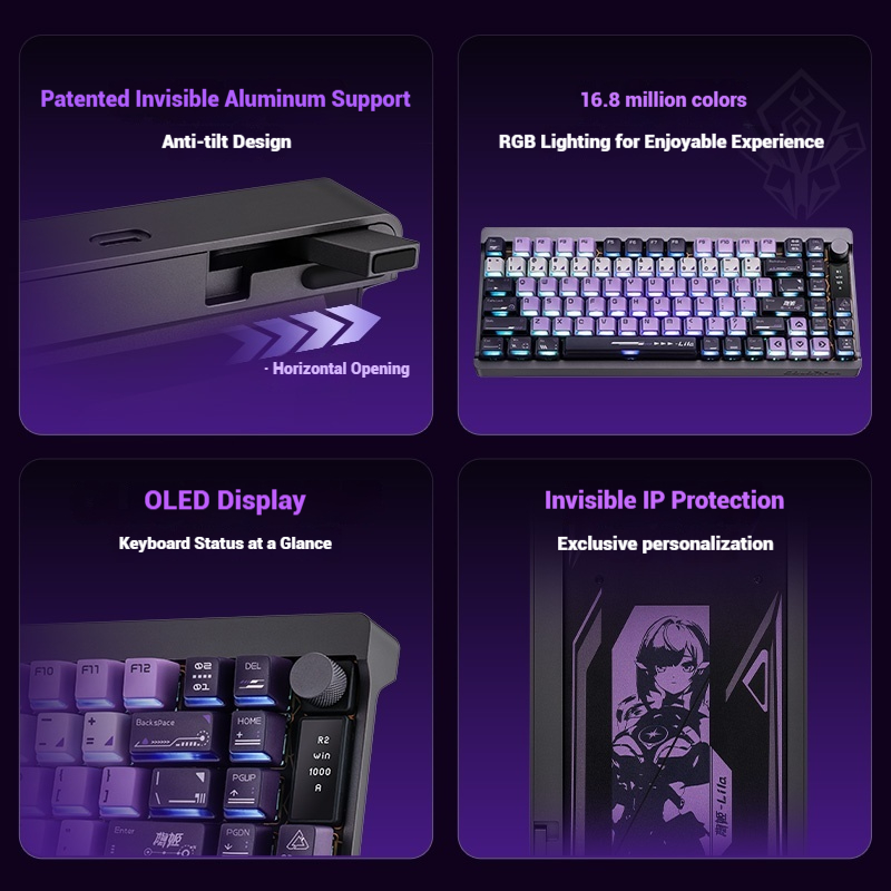 Coloré StarChase 87 clavier à  - Gaming Keyboard Mechanical avis et prix
